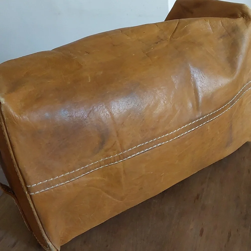 Vintage Suede Leather Carriel Yidi Zipper Camera Bag/Satchel *FINAL PRICE* ♡♡ - Picture 9 of 16